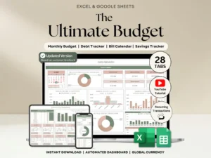 Ultimate Budget Spreadsheet